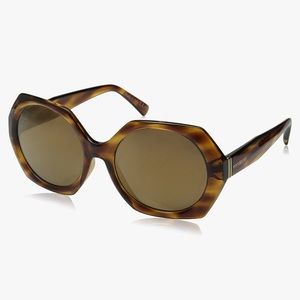 😍 🕶️ VonZipper Women's Buelah Round Tortoise Sunglasses NEW 🕶️ 😍